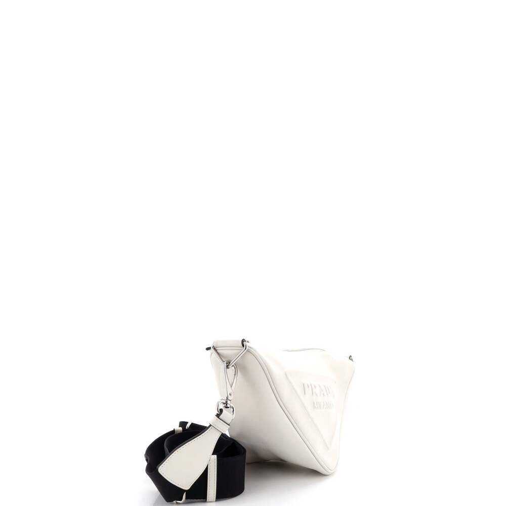Prada Triangle Logo Zip Crossbody Bag #244827P15B - Picture 2 of 7
